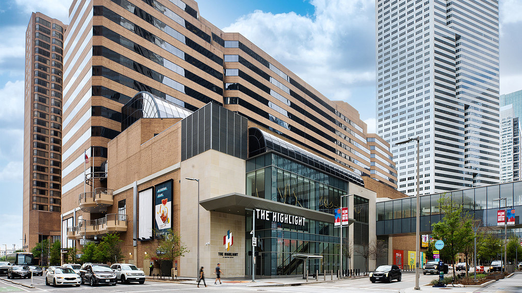 The Highlight at Houston Center exterior